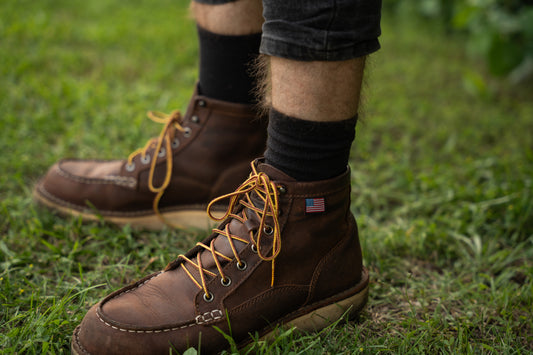 Wool Crew Sock - Everyday Black
